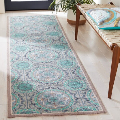 Safavieh Four Seasons Frs485D Mint / Aqua Rugs