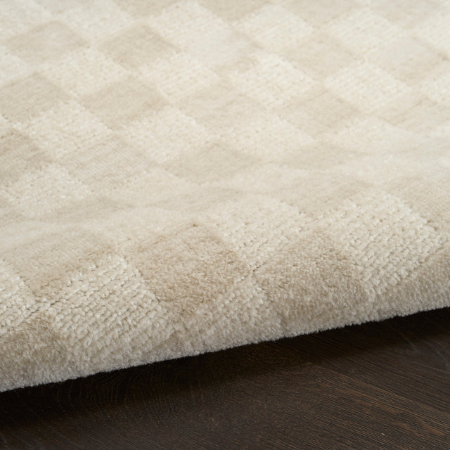 Nourison Serenity Home SRH10 Beige Contemporary Area Rugs