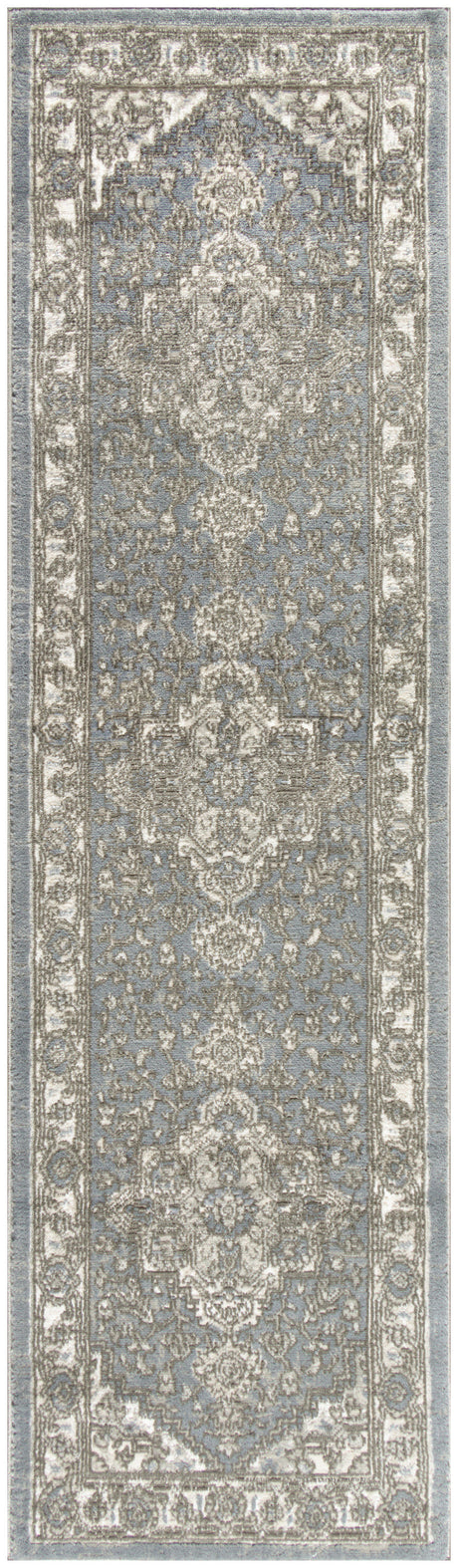 Nourison Quarry Qua05 Blue Area Rug