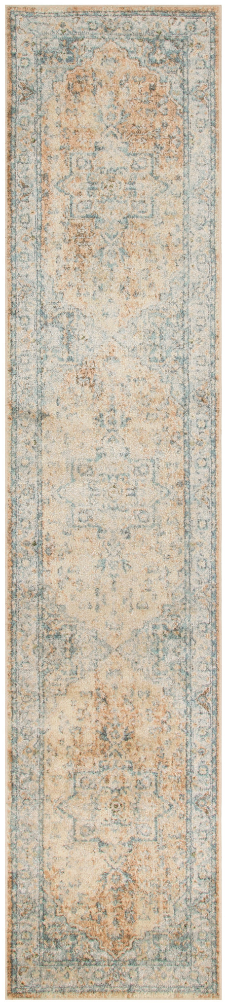 Nourison Astra Machine Washable Asw12 Beige Blue Area Rug