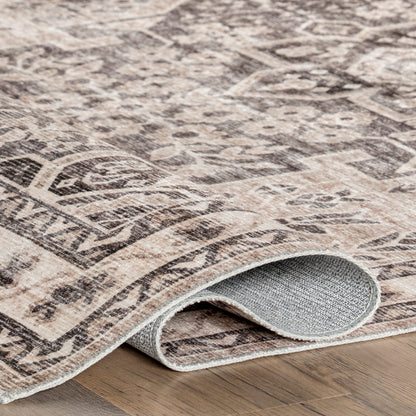 Nuloom Eira Medallion Hjth07A Taupe Area Rug