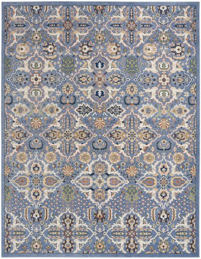 Nourison Allur Alr03 Light Blue Area Rug