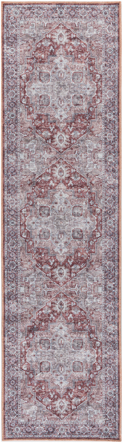 Nourison Machine Washable Series 1 X Nicole Curtis Sr101 Ivory Brick Area Rug