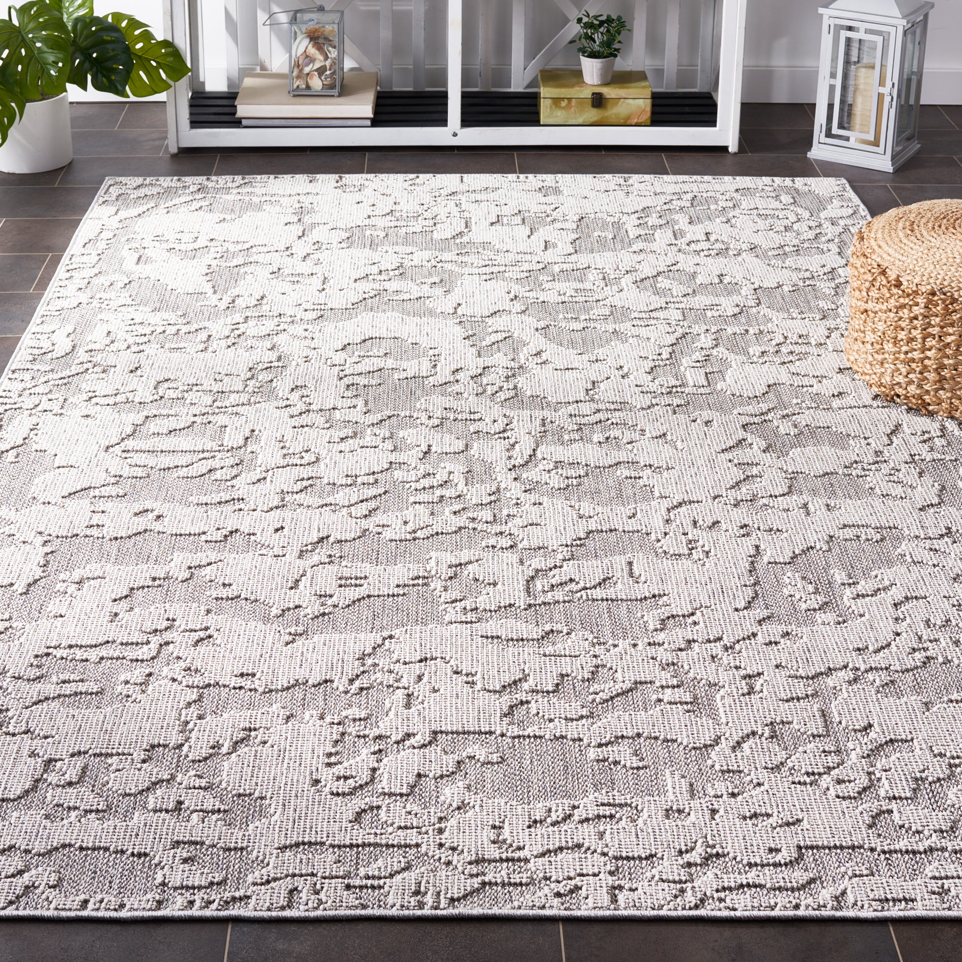 Safavieh Global Glb224F Grey/Light Grey Area Rug