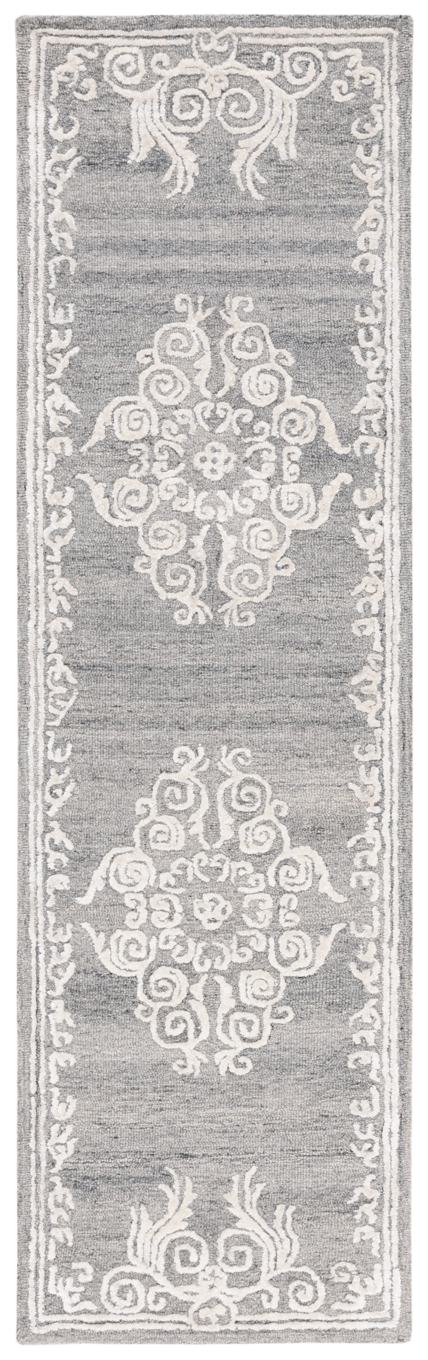 Safavieh Glamour Glm604F Grey/Ivory Area Rug