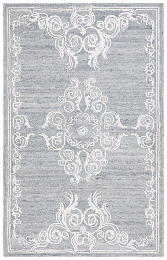 Safavieh Glamour Glm604F Grey/Ivory Area Rug