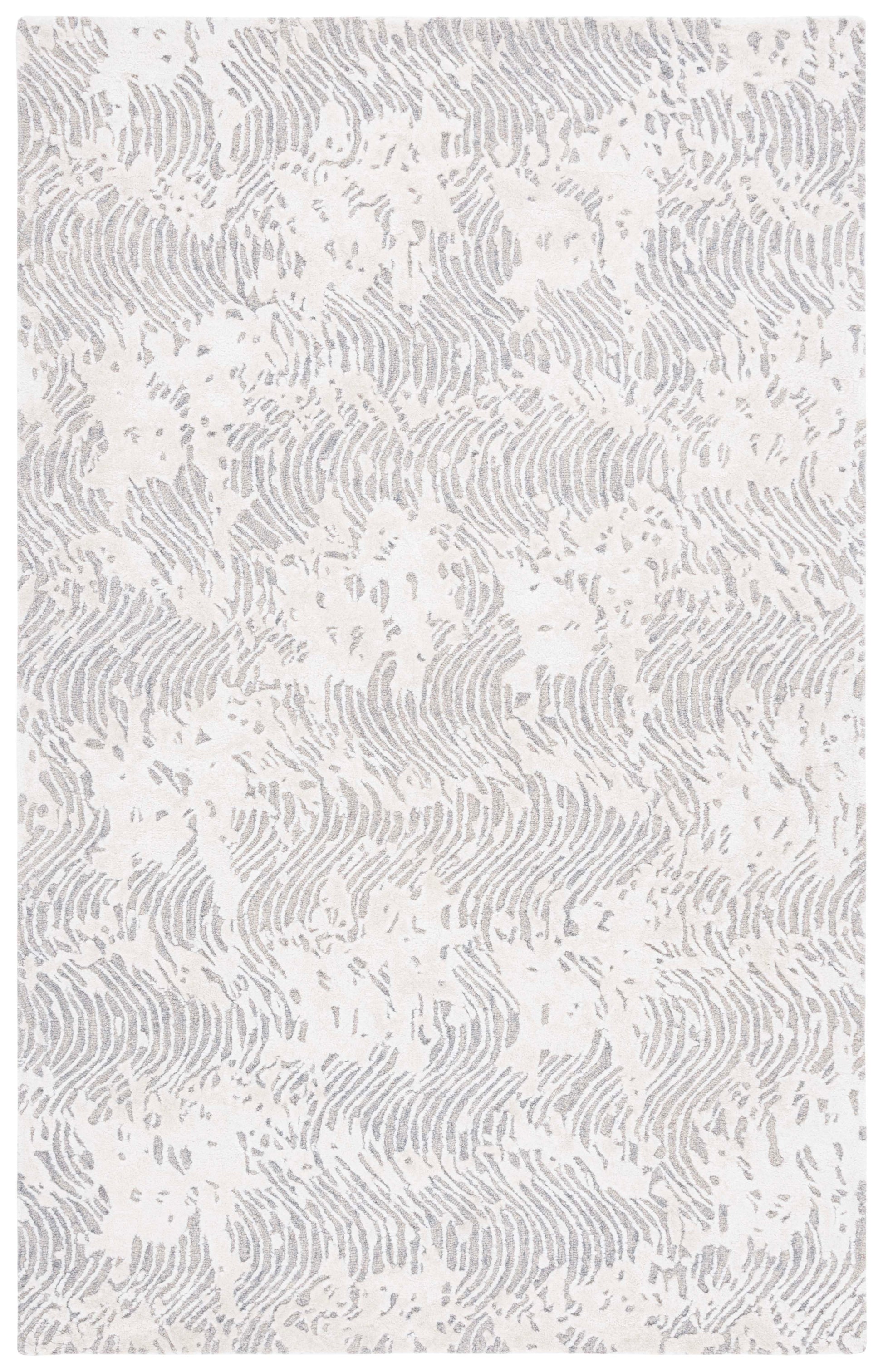 Safavieh Glamour Glm605G Light Grey/Ivory Area Rug