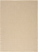 Nourison Courtyard COU01 Machine Made Jute, Ivory Rug