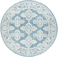 Surya Granada Gnd-2300 Aqua, Dark Blue, Cream Rugs