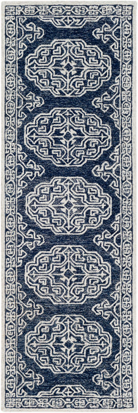 Surya Granada Gnd-2308 Navy, Ink, Cream, Light Gray Rugs