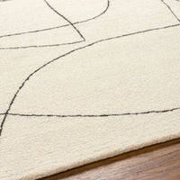 Surya Granada Gnd-2345 Ivory, Dark Brown Area Rug