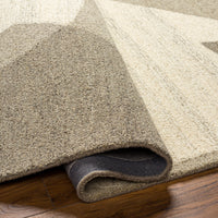 Surya Granada Gnd-2346 Beige, Light Gray, Gray, Black Area Rug