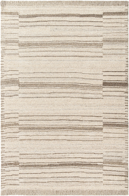 Surya Granada Gnd-2350 Cream, Charcoal Area Rug