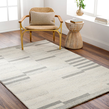 Surya Granada Gnd-2358 Cream, Light Beige, Medium Gray Area Rug