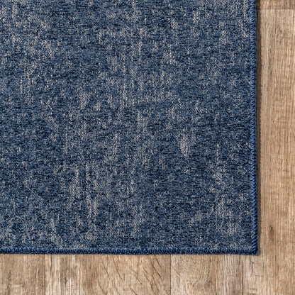 Nuloom Elspeth Casual Faded Bies01A Navy Area Rug