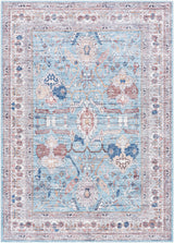 Surya Georgina Gor-2302 Slate, Light Grey, Light Silver, Metallic - Silver, Pale Slate, Pewter Rug.