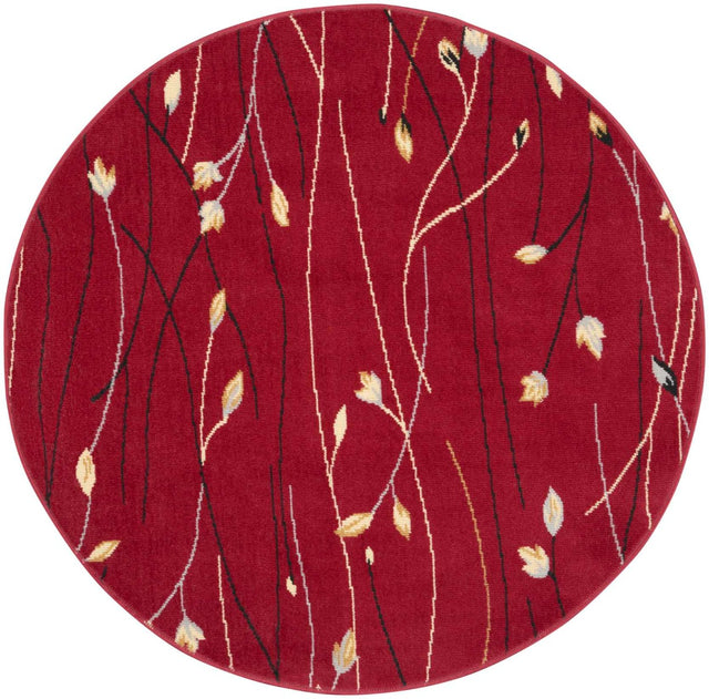 Nourison Grafix GRF15 Red Contemporary Area Rugs