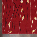 Nourison Grafix GRF15 Red Contemporary Area Rugs