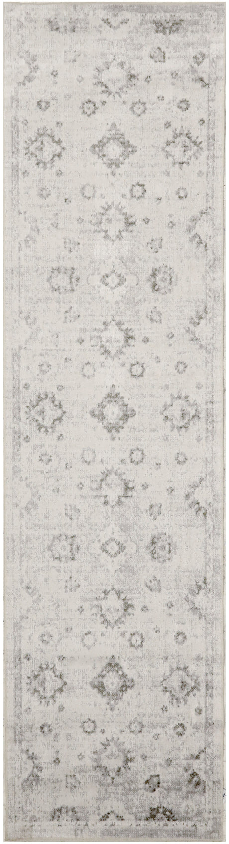 Nourison Astra Machine Washable ASW19 Machine Made Ivory Rug