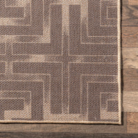 Nuloom Sufia Geometric Easy Biwl23A Natural Area Rug