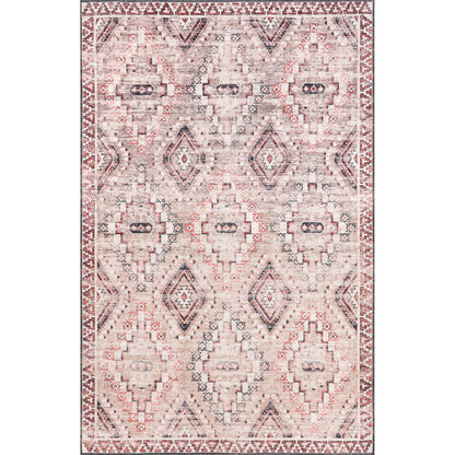 Nuloom Sharni Diamond Trellis Rzgl03A Rust Area Rug