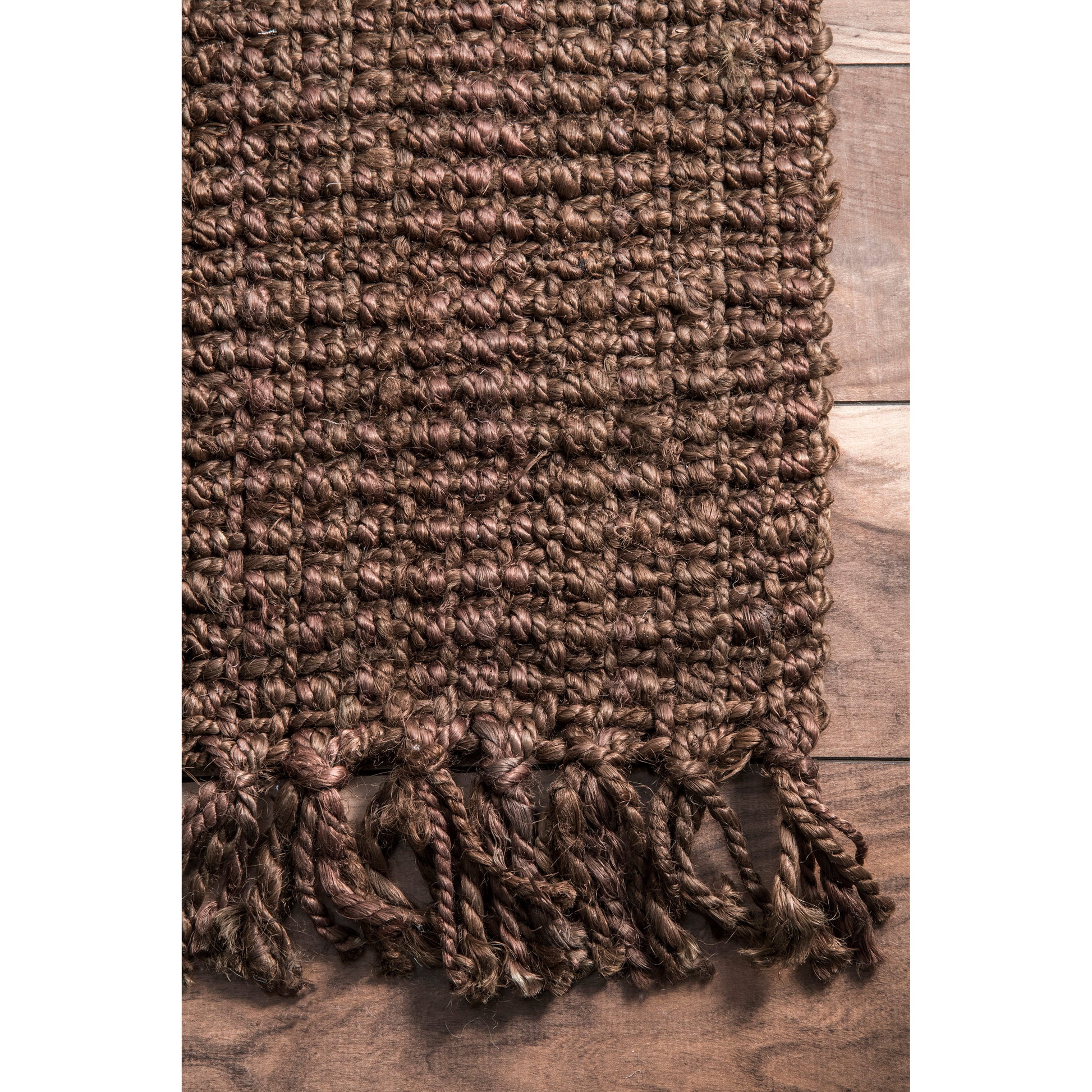 Nuloom Daniela Farmhouse Chunky Nccl01C Chocolate Area Rug