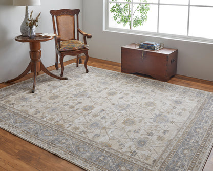 Feizy Celene Cel39Kvf Tan/Ivory/Gray Area Rug