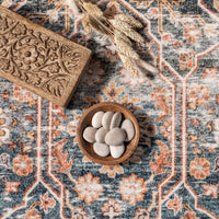 Nuloom Trixie Traditional Hjau57A Rust Area Rug