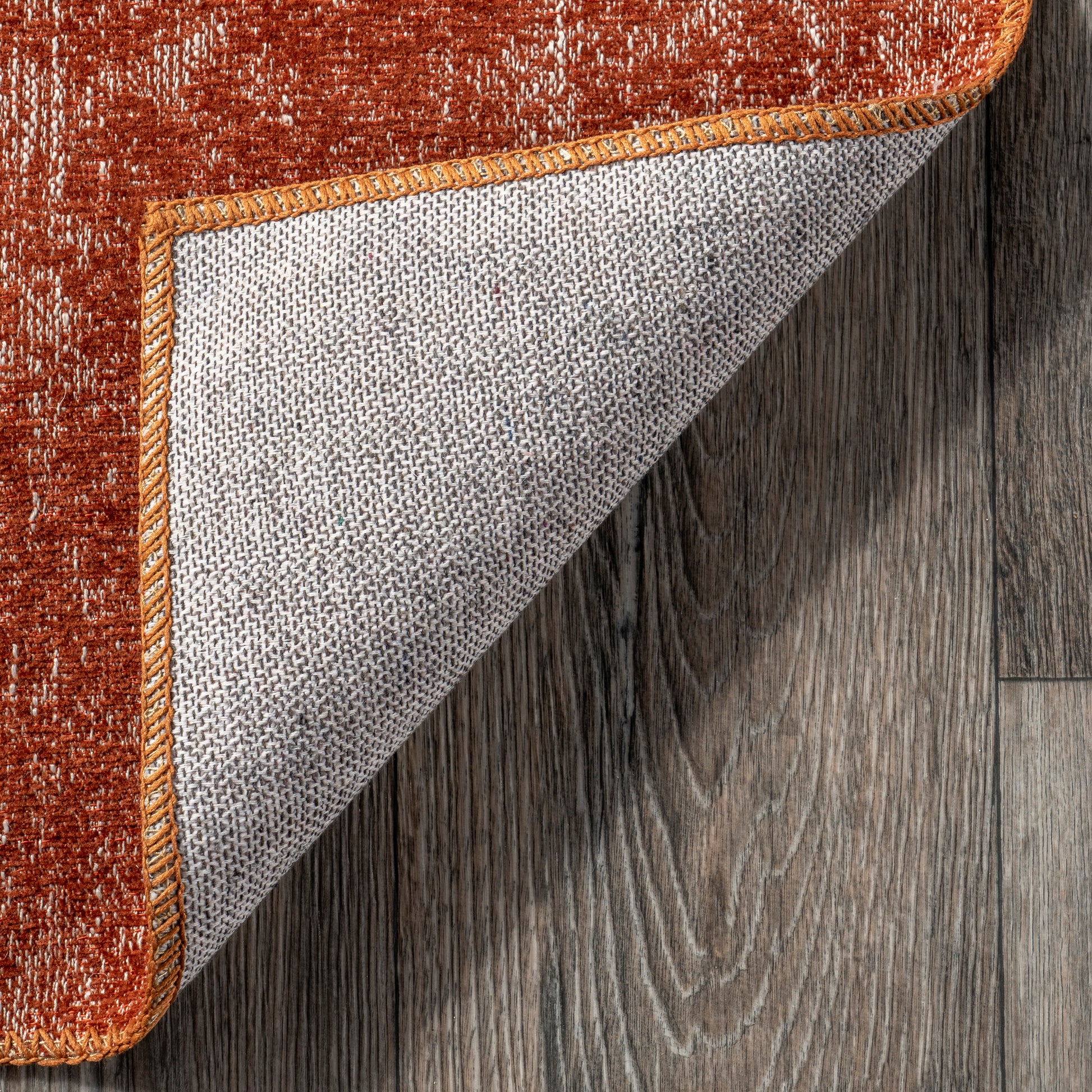 Nuloom Elspeth Casual Faded Bies01E Orange Area Rug