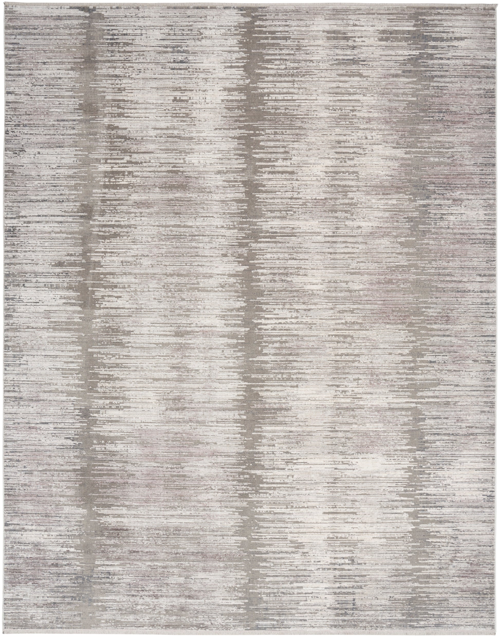 Nourison Abstract Hues Abh03 Grey White Area Rug