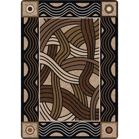 American Dakota Hand Coiled Natural Rug