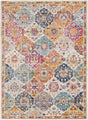 Surya Harput Hap-1018 Mustard, Burnt Orange, Navy, Burgandy, Teal, Charcoal Rug.