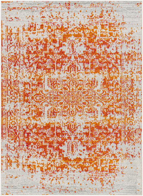 Surya Harput Hap-1019 Burnt Orange, Light Gray, Garnet Rugs.