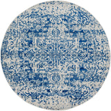 Surya Harput Hap-1021 Navy, Medium Gray, Light Beige Rug.