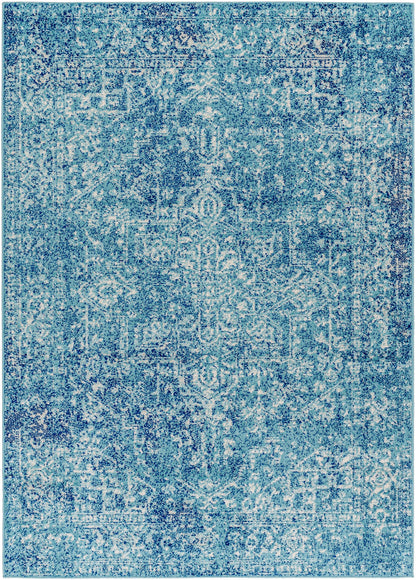 Surya Harput Hap-1023 Teal, Dark Blue, Beige Rugs