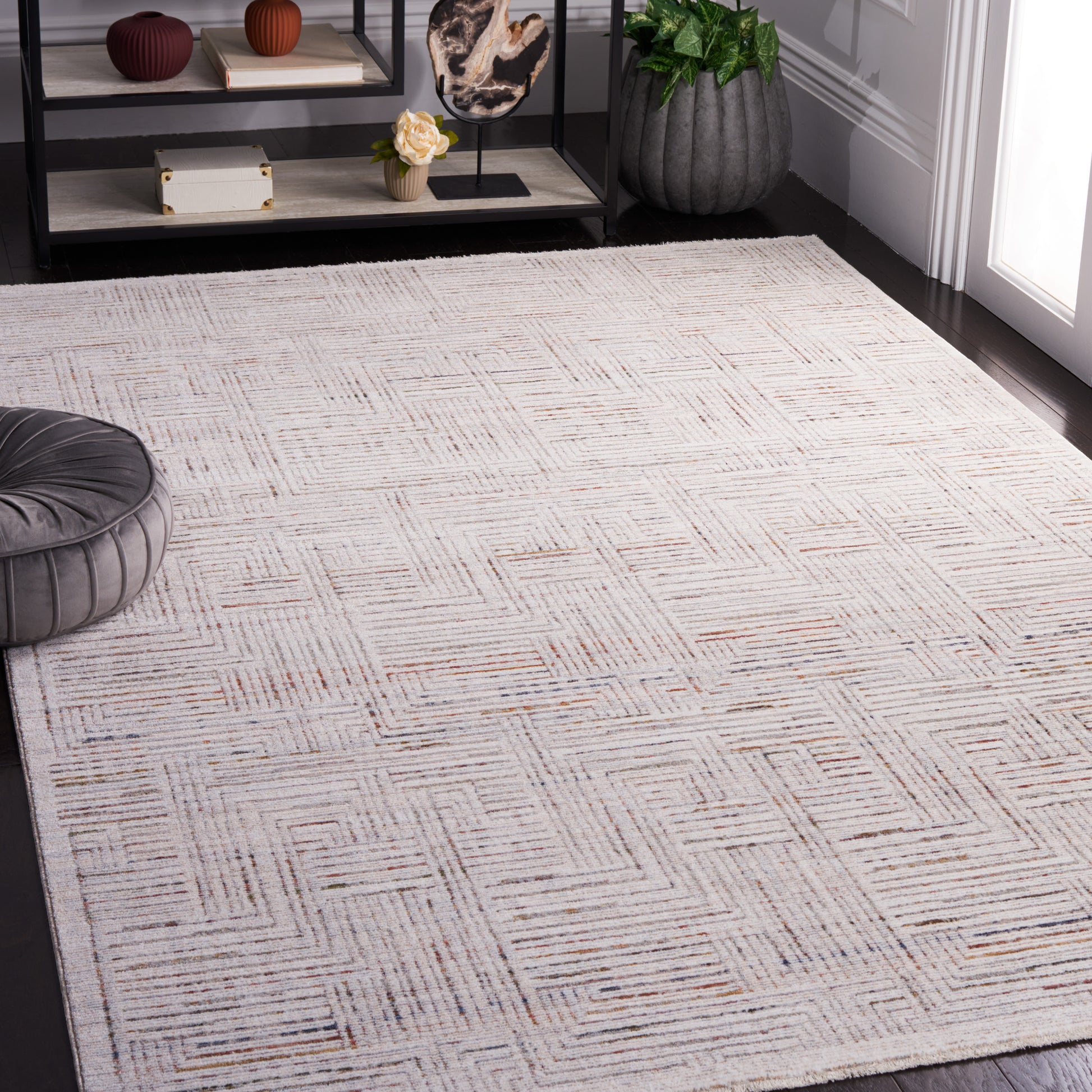 Safavieh Harlow Har105A Ivory Grey/Rust Area Rug