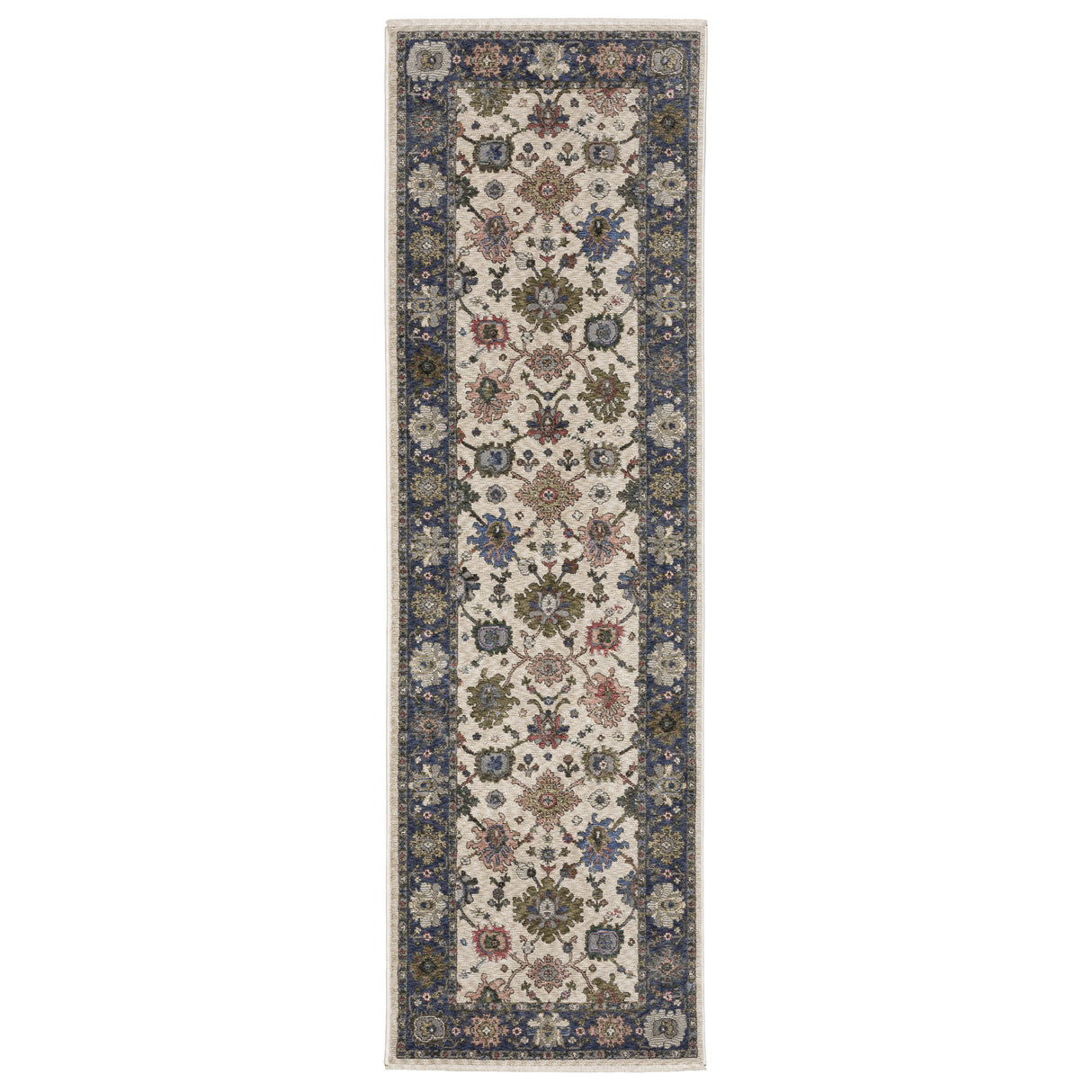 Oriental Weavers Sphinx HASTINGS HA01E Ivory Floral Rugs