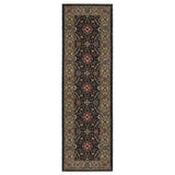 Oriental Weavers Sphinx HASTINGS HA07D Charcoal Floral Rugs