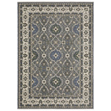 Oriental Weavers Sphinx HASTINGS HA07H Blue Floral Rugs