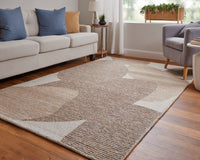 Feizy Pollock Plk8951F Brown/Tan/Ivory Area Rug