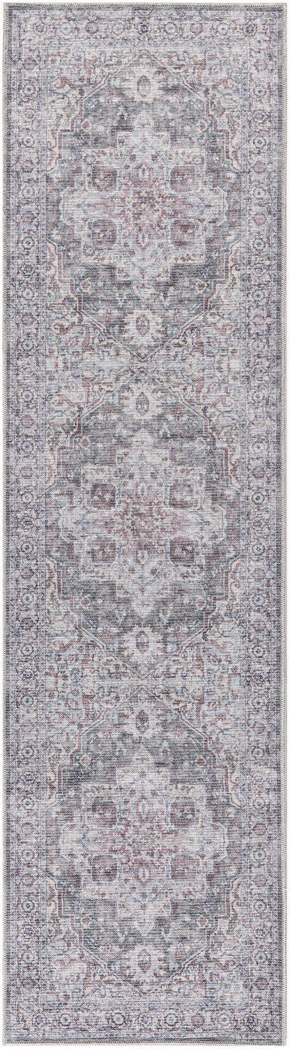 Nourison Machine Washable Series 1 X Nicole Curtis Sr101 Ivory Grey Area Rug