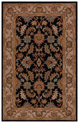 Safavieh Heritage hg628b Black / Beige Rugs