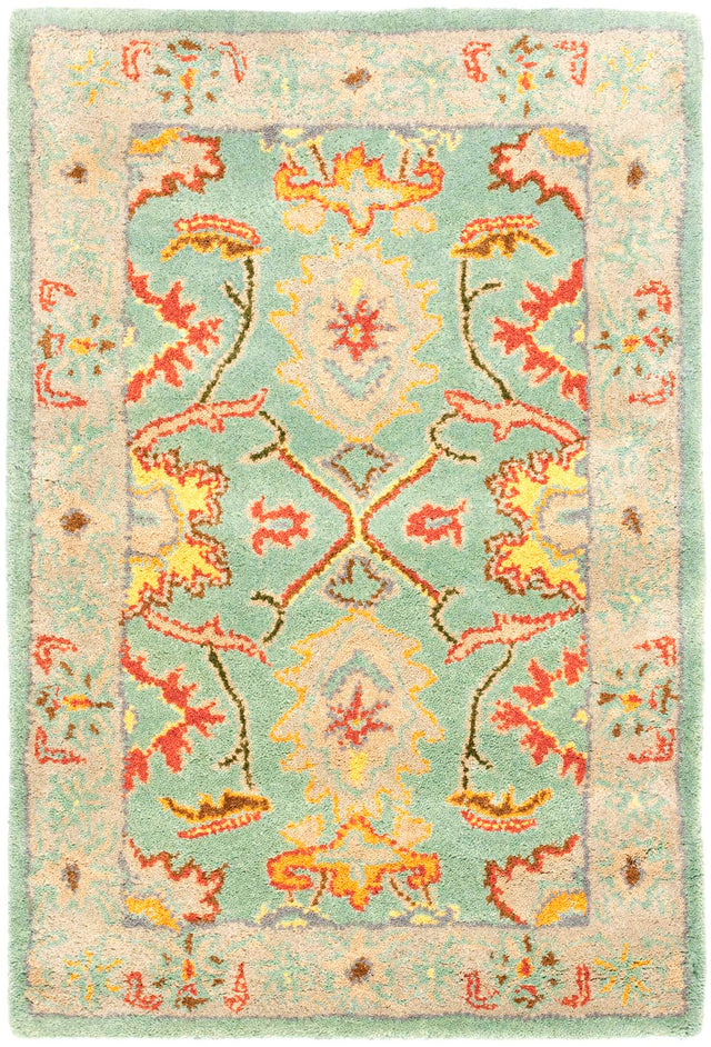 Safavieh Heritage Hg734A Light Blue / Ivory Rugs