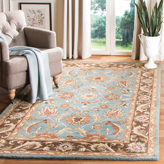 Safavieh Heritage hg812b Blue / Brown Rugs