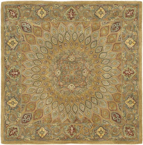 Safavieh Heritage Hg914A Light Brown / Grey Rugs.