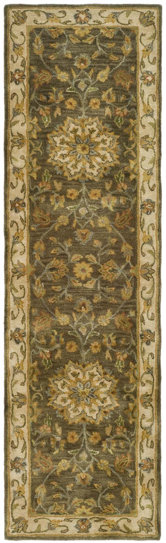 Safavieh Heritage Hg954A Green / Taupe Rugs
