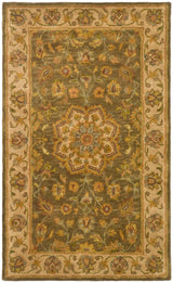 Safavieh Heritage Hg954A Green / Taupe Rugs