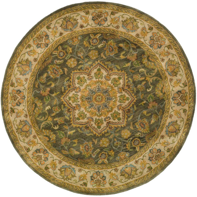 Safavieh Heritage Hg954A Green / Taupe Rugs