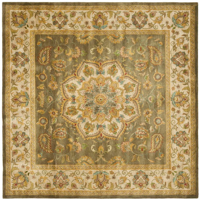 Safavieh Heritage Hg954A Green / Taupe Rugs