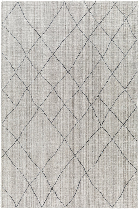 Surya Highland Hhd-2300 Light Gray, Charcoal, Medium Gray Rug.